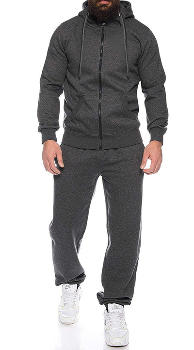 COOFANDY Sweatsuits for Men 2 Piece tracksuit Sets Full Zip Hoodie Sweatpants for Men Casual Sports Jogging Suits S-4XL