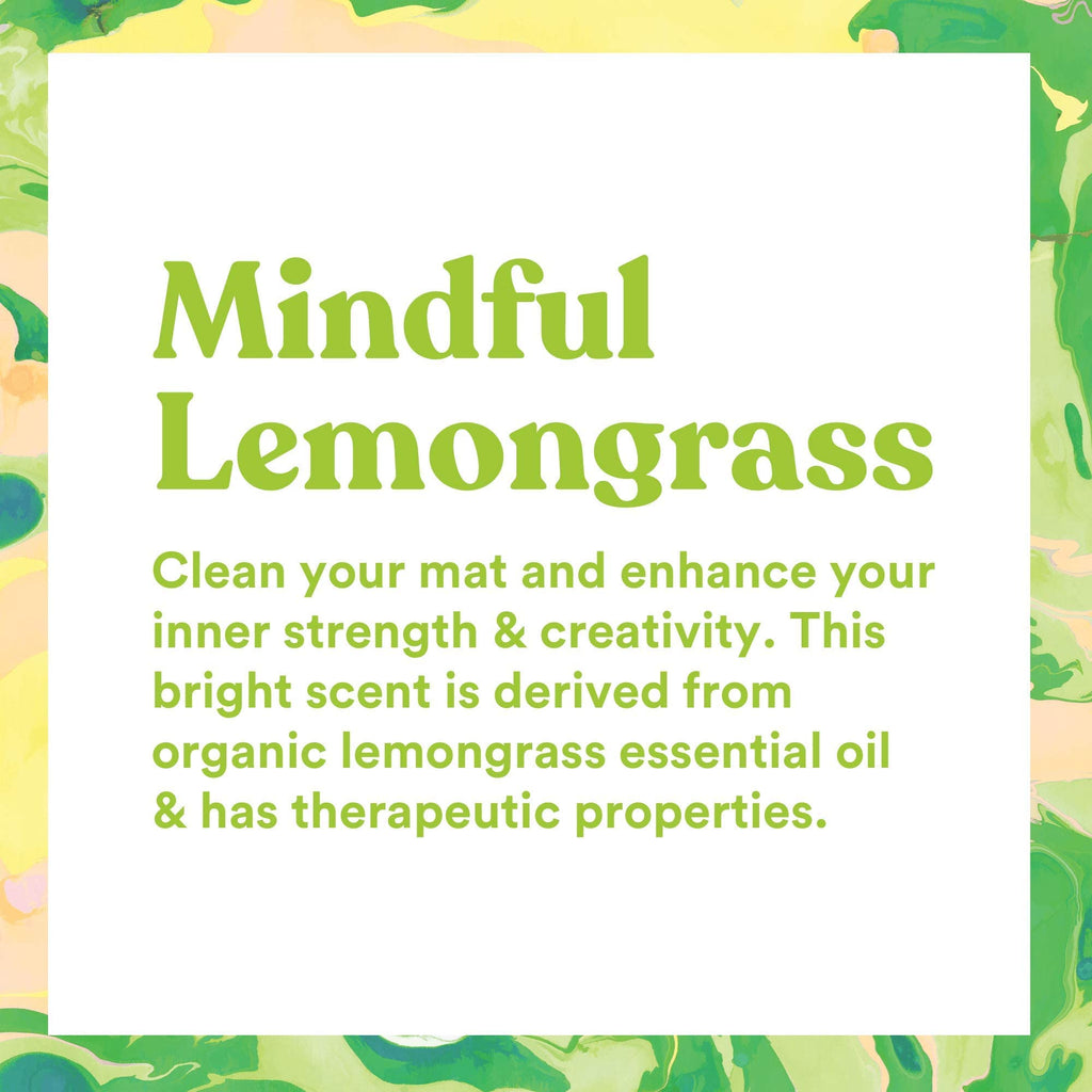 ASUTRA Yoga Mat Cleaner Spray (Energizing Peppermint), 4 fl oz - No Slippery Residue, Organic Essential Oils, Deep-Cleansing for Fitness Gear & Gym Equipment, Microfiber Towel Included