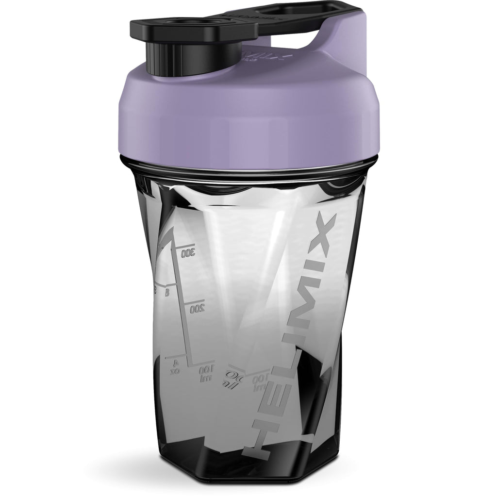 HELIMIX 2.0 Vortex Blender Shaker Bottle Holds upto 28oz | No Blending Ball or Whisk | USA Made | Portable Pre Workout Whey Protein Drink Shaker Cup | Mixes Cocktails Smoothies Shakes | Top Rack Safe