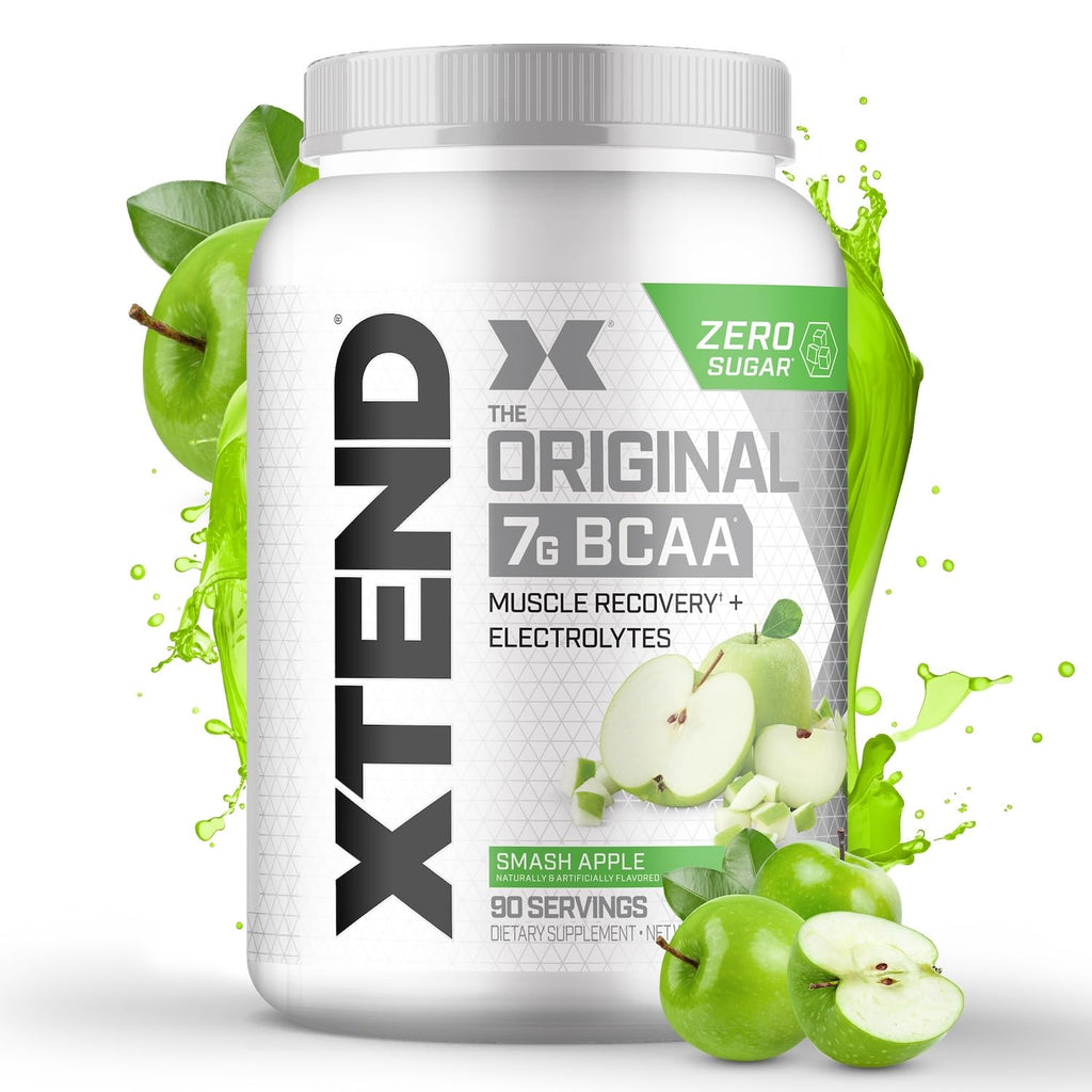 Xtend Original BCAA Powder 7g BCAA and 2.5g L-Glutamine, Sugar Free Post Workout Muscle Recovery Drink with Amino Acids for Men & Women, 30 Servings