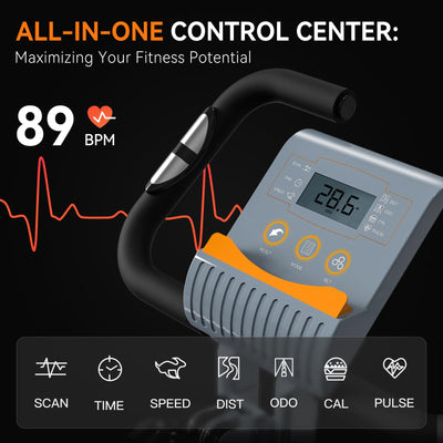 Foldable Exercise Bike Stationary Bikes for Home, 5 IN 1 Indoor Workout Bike, Cycling Bike with 16-Level Quiet Magnetic Resistance, 6.6 LBS Flywheel and 300LBS Capacity, 2025 Designed 817 X-bike