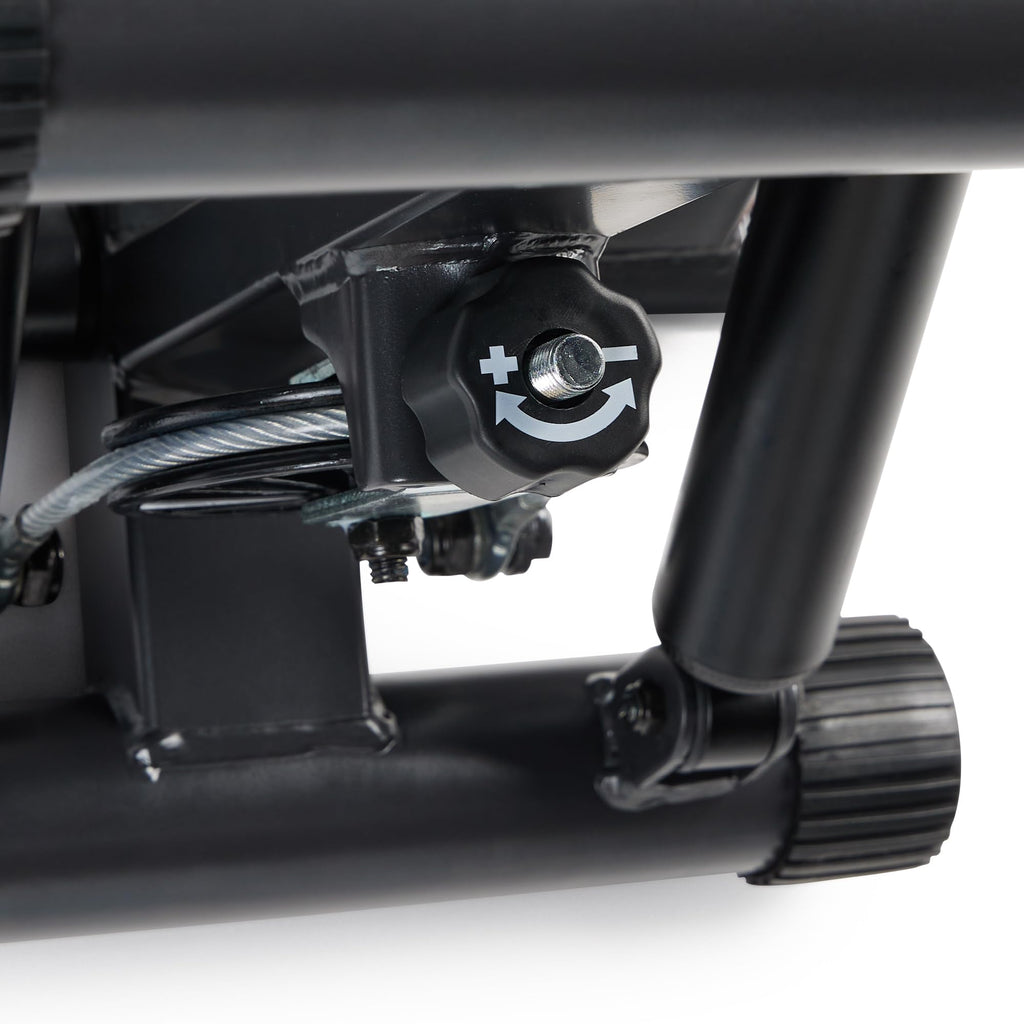 Sunny Health & Fitness Mini Stepper for Exercise at Home, Stair Step Workout Machine with Resistance Band and Over 300lb Weight Capacity, Optional Twist Motion and Free SunnyFit App Connection