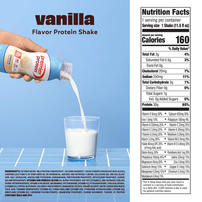 Premier Protein Shake, Chocolate, 30g Protein 1g Sugar 24 Vitamins Minerals Nutrients to Support Immune Health, 11.5 fl oz (Pack of 12)