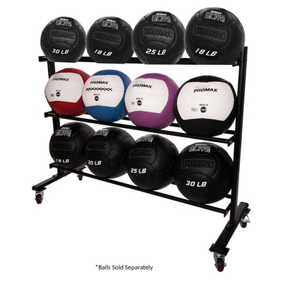 Champion Sports Rhino Slam Ball, 4-30 lb. Non-Slip Grip, Weightlifting, Crossfit, Home Gym, Fitness, 14" Diameter Balls, Optional Storage Rack/Tree Sold Separately