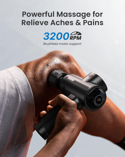 RENPHO Active Thermacool 2 Massage Gun with Heat and Cold Therapy, Christmas Gifts, [2025 Upgraded] Professional Deep Tissue Handheld Massager, Percussion Body Muscle Masajeador for Men Women Athletes