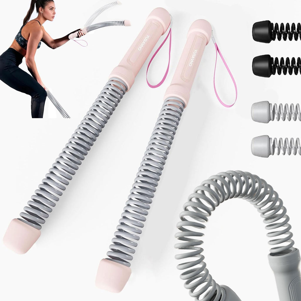 Ropeless Battle Ropes for Home Gym-Cordless Training Rope Fitness Equipment for Men & Women,Weighted Workout Ropes for HIIT,Versatile Exercise Equipment for Home and Travel Exercise(Black)