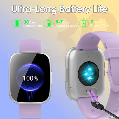 Smart Watch for Men Women(Answer/Make Calls), 1.95" HD Touch Screen Fitness Watch with Sleep Heart Rate Monitor, 110+ Sports Modes, IP68 Waterproof Activity Trackers Compatible with Android iOS, Black