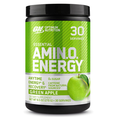 Optimum Nutrition Amino Energy - Pre Workout with Green Tea, BCAA, Amino Acids, Keto Friendly, Green Coffee Extract, Energy Powder - Watermelon, 30 Servings (Packaging May Vary)