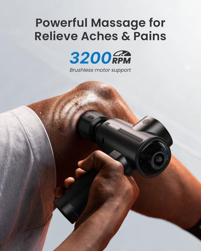 RENPHO Active Thermacool 2 Massage Gun with Heat and Cold Therapy, Christmas Gifts, [2025 Upgraded] Professional Deep Tissue Handheld Massager, Percussion Body Muscle Masajeador for Men Women Athletes