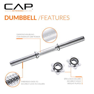 CAP Barbell Adjustable Dumbbell Weight Set | Multiple Options
