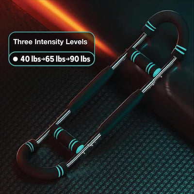 Twister Arm Trainer – Adjustable Forearm Strengthener – Exercise Equipment for Men & Women – Chest Workout Equipment – Portable Spring Resistance – Home Workout Suspension Trainer – 40-90lb