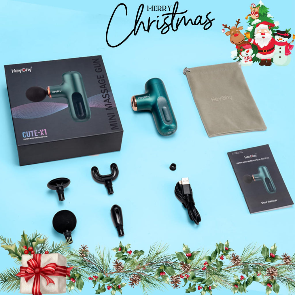 Super Mini Massage Gun, Percussion Deep Tissues Muscle Massager, Compact Sports Travel Massage Gun, Portable Handheld Massager for Office Gifts for Her, Home, Athletes