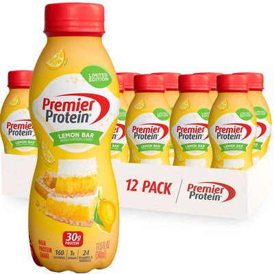 Premier Protein Shake, Chocolate, 30g Protein 1g Sugar 24 Vitamins Minerals Nutrients to Support Immune Health, 11.5 fl oz (Pack of 12)