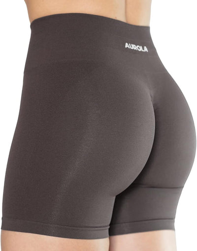 AUROLA Intensify Workout Shorts for Women Seamless Scrunch Short Gym Yoga Running Sport Active Exercise Fitness Shorts