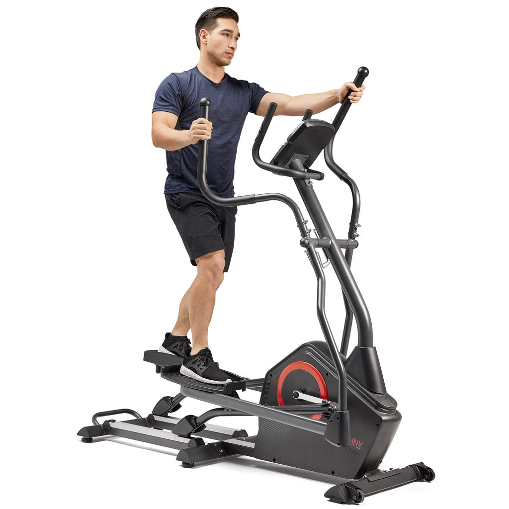 Sunny Health & Fitness Full Body Workout Elliptical Trainer with Digital Performance Monitor, Low Impact Exercise, and Optional Bluetooth with Exclusive SunnyFit App