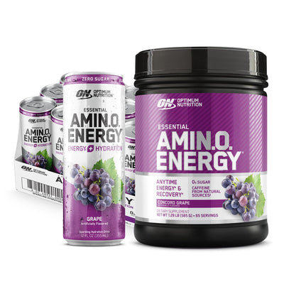 Optimum Nutrition Amino Energy - Pre Workout with Green Tea, BCAA, Amino Acids, Keto Friendly, Green Coffee Extract, Energy Powder - Watermelon, 30 Servings (Packaging May Vary)