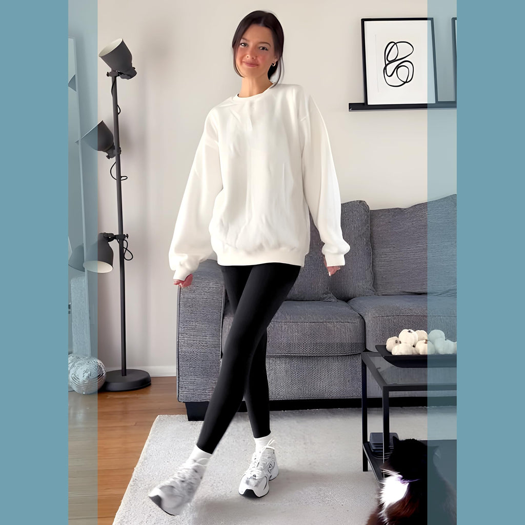 SINOPHANT High Waisted Leggings with Pockets Women, Full Length Capri Buttery Soft Stretchy Yoga Pants