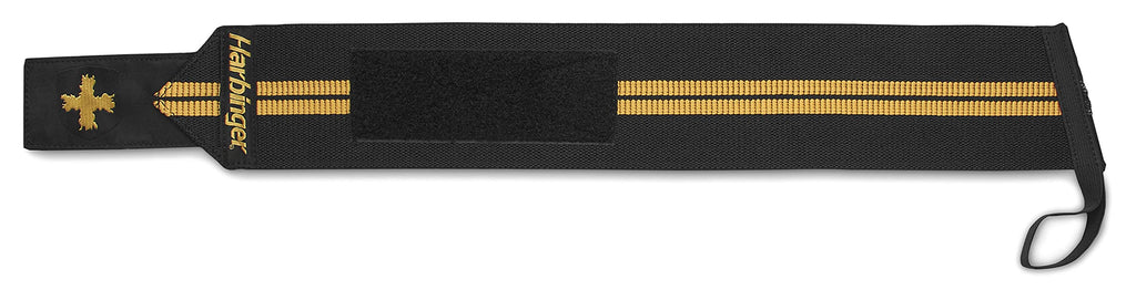 Harbinger Red Line 18-Inch Weightlifting Wrist Wraps for Men and Women (Pair)