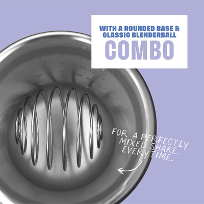 BlenderBottle Strada Shaker Cup Insulated Stainless Steel Water Bottle with Wire Whisk, 24-Ounce, Black