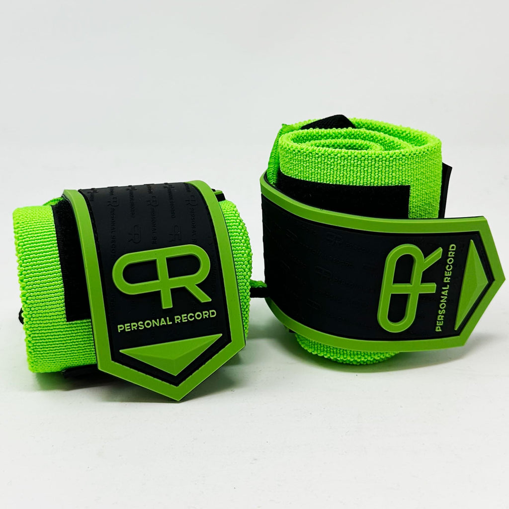 Heavy Duty Premium Wrist Wraps, More Elasticity, Reinforced Stitching, Extra Wide Strap, Strong Thumb Loop, Larry Wheels Weightlifting Wraps