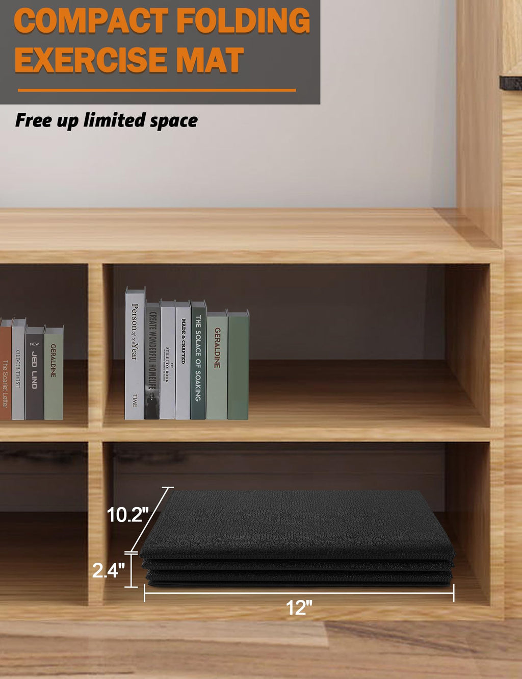 Treadmill Mat 96"x36", WERCHO Walking Pad Mat for Carpet Hardwood Floors 6mm Heavy-Duty Exercise Equipment Mat for Rowing Machine, Treadmil Pad, Spin Bike, Elliptical Trainer, Home, Gym