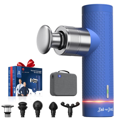 BOB AND BRAD A7 Pro Massage Gun with Heat and Cold Therapy, FSA Eligible/HSA Eligible, 11mm Amplitude Mini Massage Gun Deep Tissue Portable, Professional Muscle Massager for Pain Relief, Ideal Gift