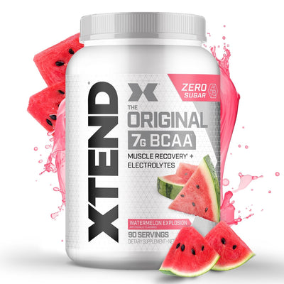 Xtend Original BCAA Powder 7g BCAA and 2.5g L-Glutamine, Sugar Free Post Workout Muscle Recovery Drink with Amino Acids for Men & Women, 30 Servings