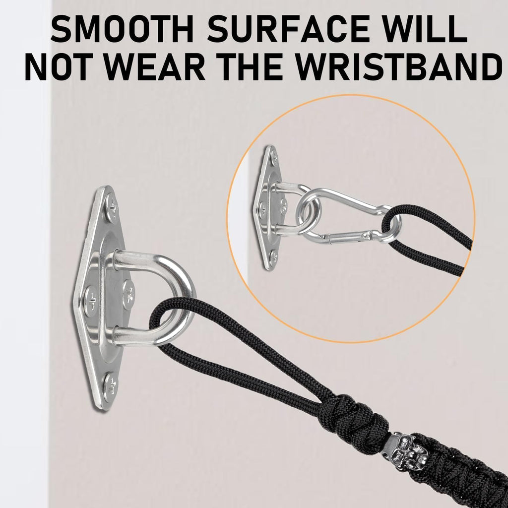 Wall Mount for Resistance Bands, Workout Anchors Wall Resistance with Hook for Fitness Bands, Space Saving Workout Equipment for Home Gym Weight Straps Suspension Training Exercise