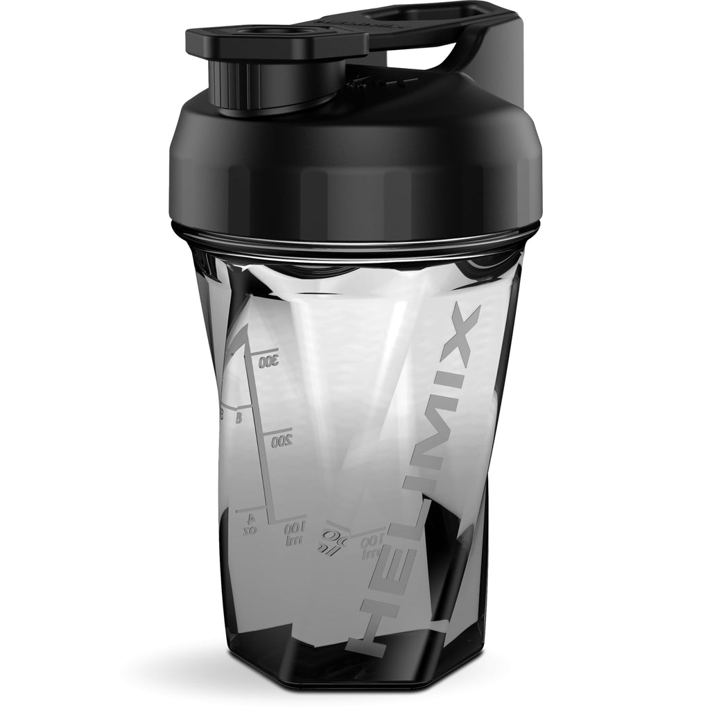 HELIMIX 2.0 Vortex Blender Shaker Bottle Holds upto 28oz | No Blending Ball or Whisk | USA Made | Portable Pre Workout Whey Protein Drink Shaker Cup | Mixes Cocktails Smoothies Shakes | Top Rack Safe