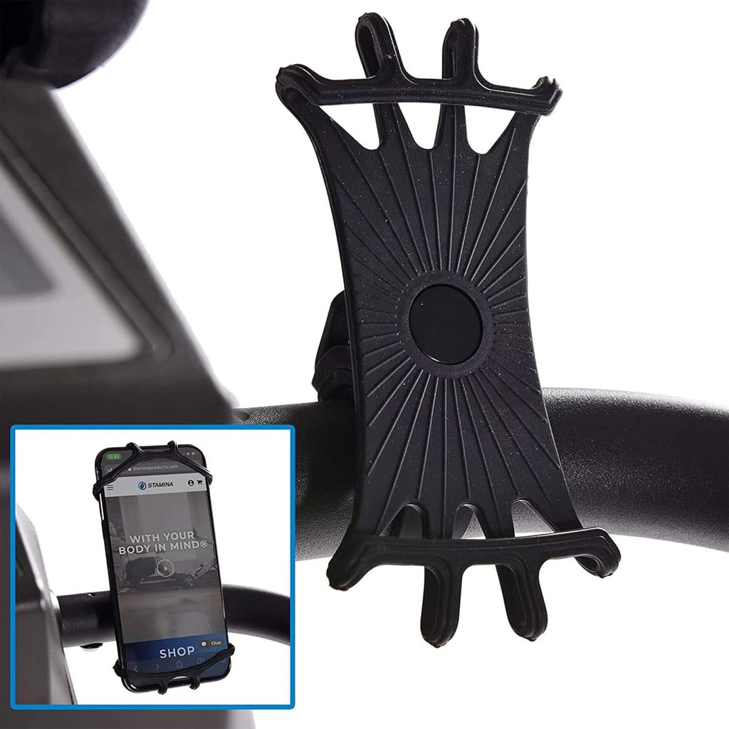 Stamina Products Cardio Climber Home Workout Fitness Exercise Machine with Smart Coaching, LCD Monitor, And Wheels for Easy Storage