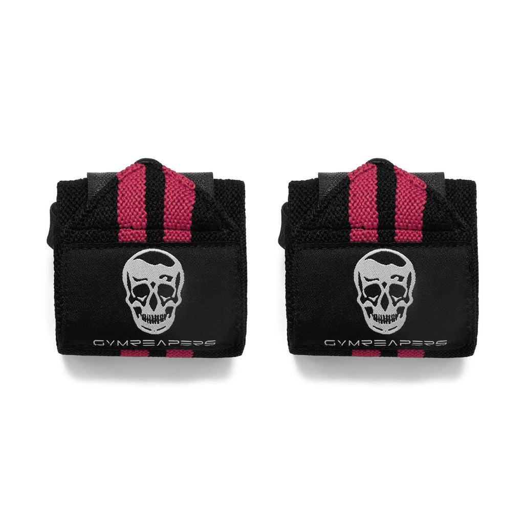 Gymreapers Weightlifting Wrist Wraps (IPF Approved) 18" Professional Quality Wrist Support with Heavy Duty Thumb Loop - Best Wrap for Powerlifting Competition, Strength Training, Bodybuilding