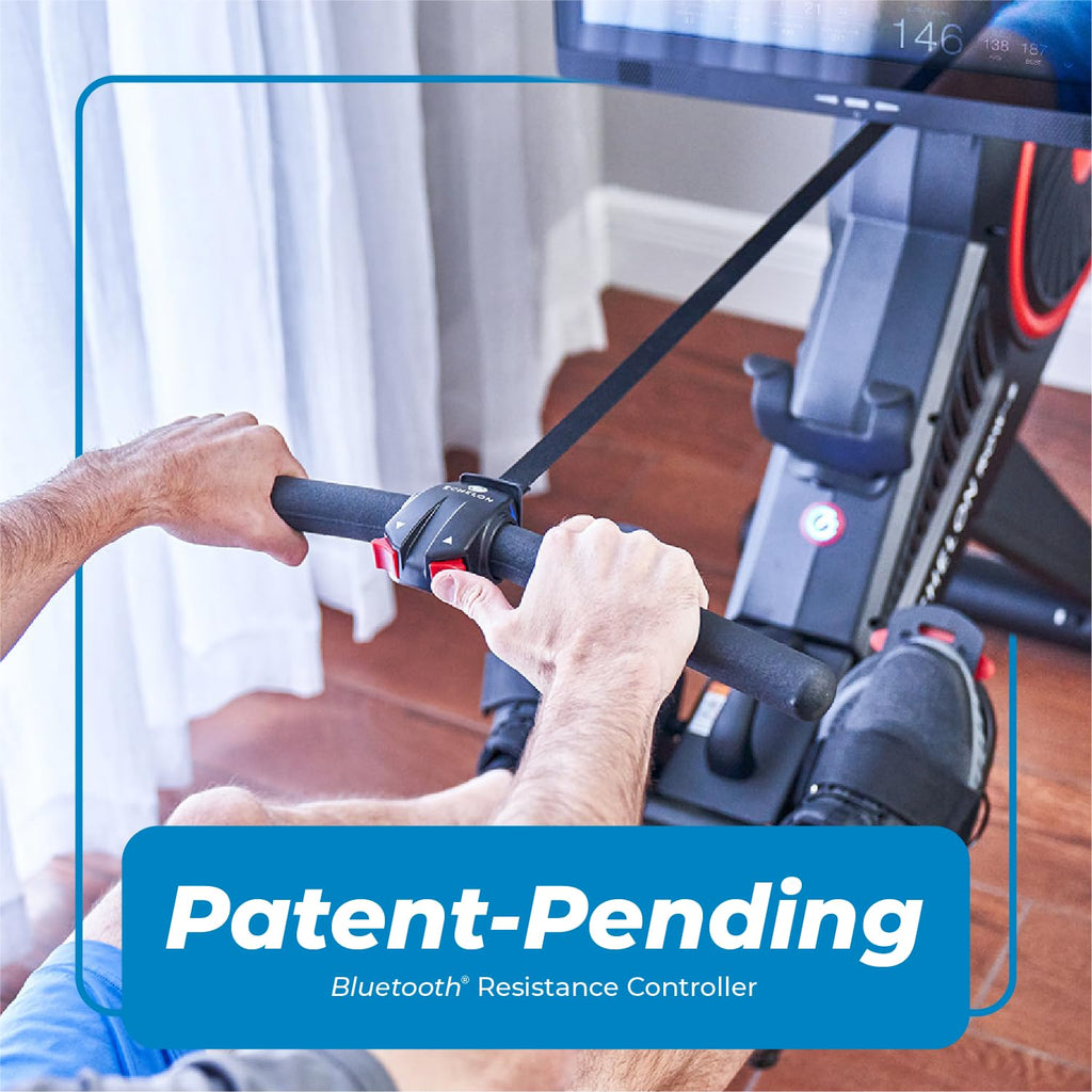 Echelon Row Series – Foldable Rowing Machine for Full-Body, Low-Impact Workouts with 22” Rotating HD Screen, Built-In Soundbar, Bluetooth Resistance & 30-Day Membership with Live Classes