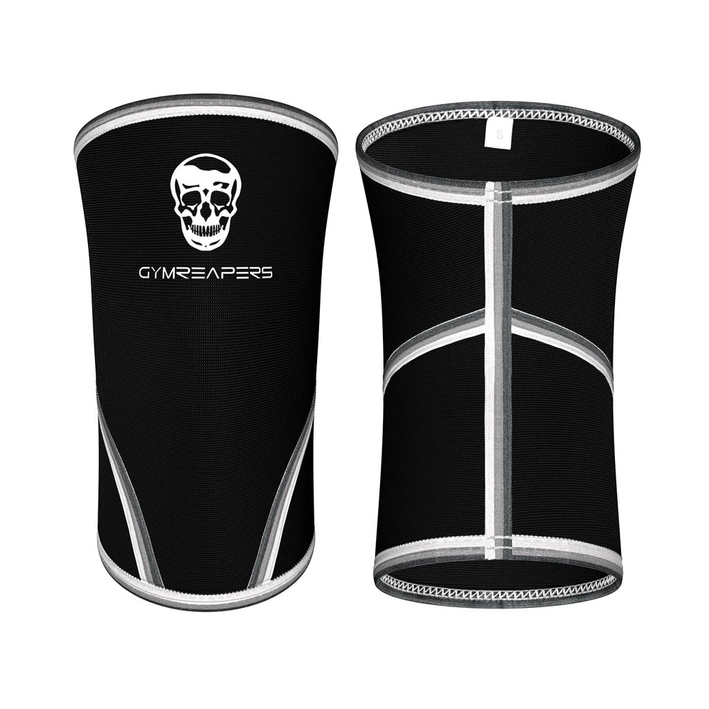 Gymreapers Elbow Sleeves for Weightlifting Powerlifting and Bench Press Support and Compression for Tendonitis Pain Relief 5mm Neoprene Training Gear for Men and Women