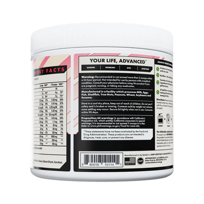 Advanced Energy - Energy Boosting Formula with Electrolytes for Hydration - L-Theanine to Combat Jitters - Sugar Free & Keto Friendly - No Maltodextrin (40 Servings) (Rocket Pop)
