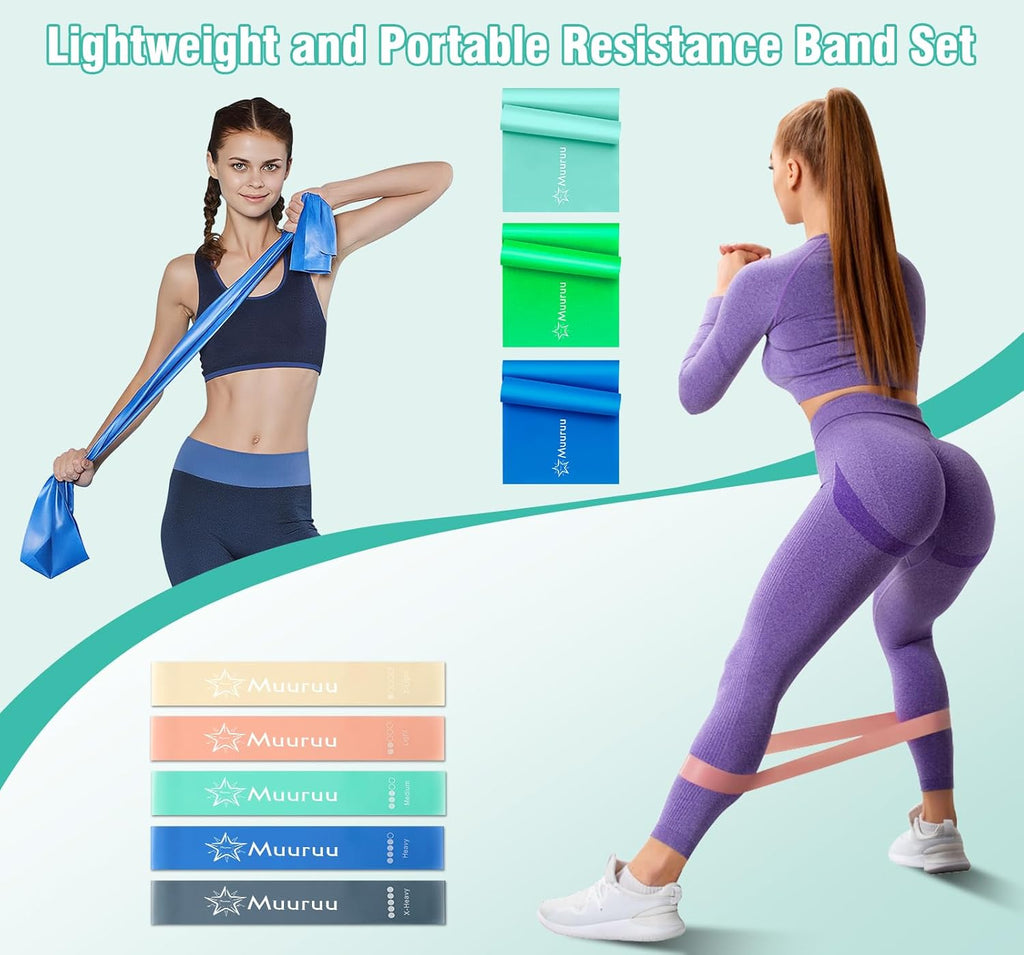 Pilates Equipment Kit for Home Workout, Pilates Ring and Ball Set for Women, 14'' Magic Circle Essentials Accessories Kit with Wrist Weights, Resistance Bands, Yoga Strap, Core Sliders, Socks, Bag