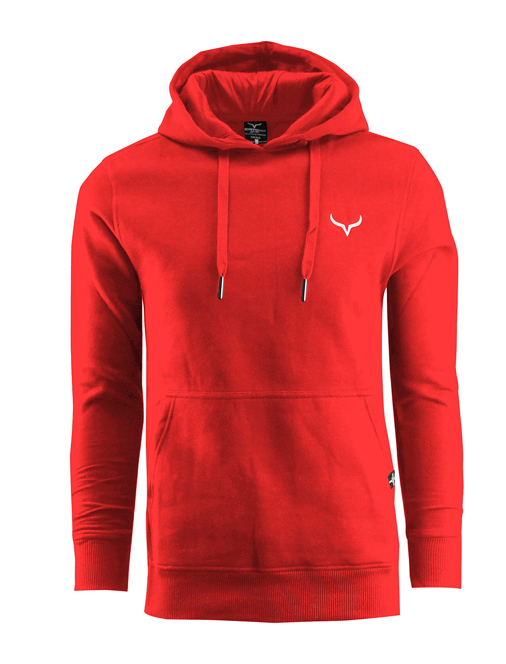 SCREENSHOT Sports Men's Gym Workout Full-Zip Hooded Active Sweatshirt