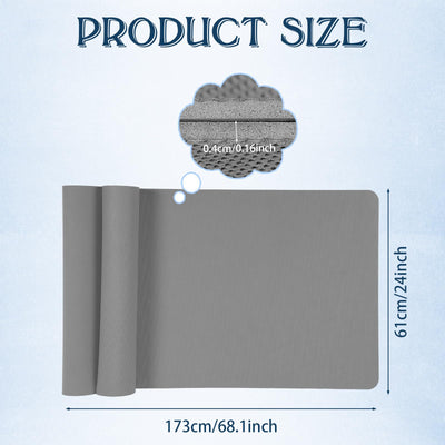 10 Pack Yoga Mats Bulk, 68'' x 24'' x 4mm Thick Yoga Mats for Kids and Adult Gym Mats Bundle Latex Free Exercise Mats with Non Slip Texture for Outdoor Yoga, Pilates or Workout