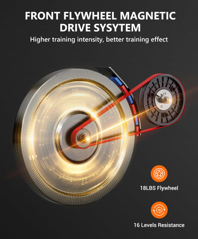 THERUN Elliptical Exercise Machine, 3-in-1 Cardio Climber Stepping Elliptical Machine for Home, Stair Stepper Elliptical Training Machines w/16 Levels Resistance, Pulse Sensor, LCD Monitor