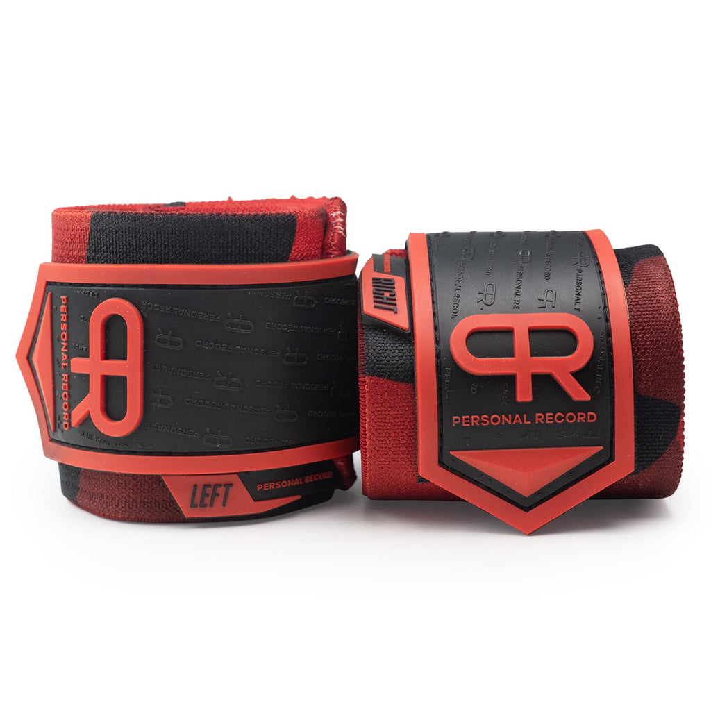 Heavy Duty Premium Wrist Wraps, More Elasticity, Reinforced Stitching, Extra Wide Strap, Strong Thumb Loop, Larry Wheels Weightlifting Wraps