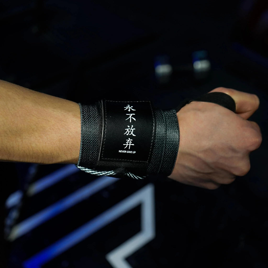 Katamu | Premium Wrist Straps | Wrist Support for Weighlifting, Powerlifting and Bodybuilding