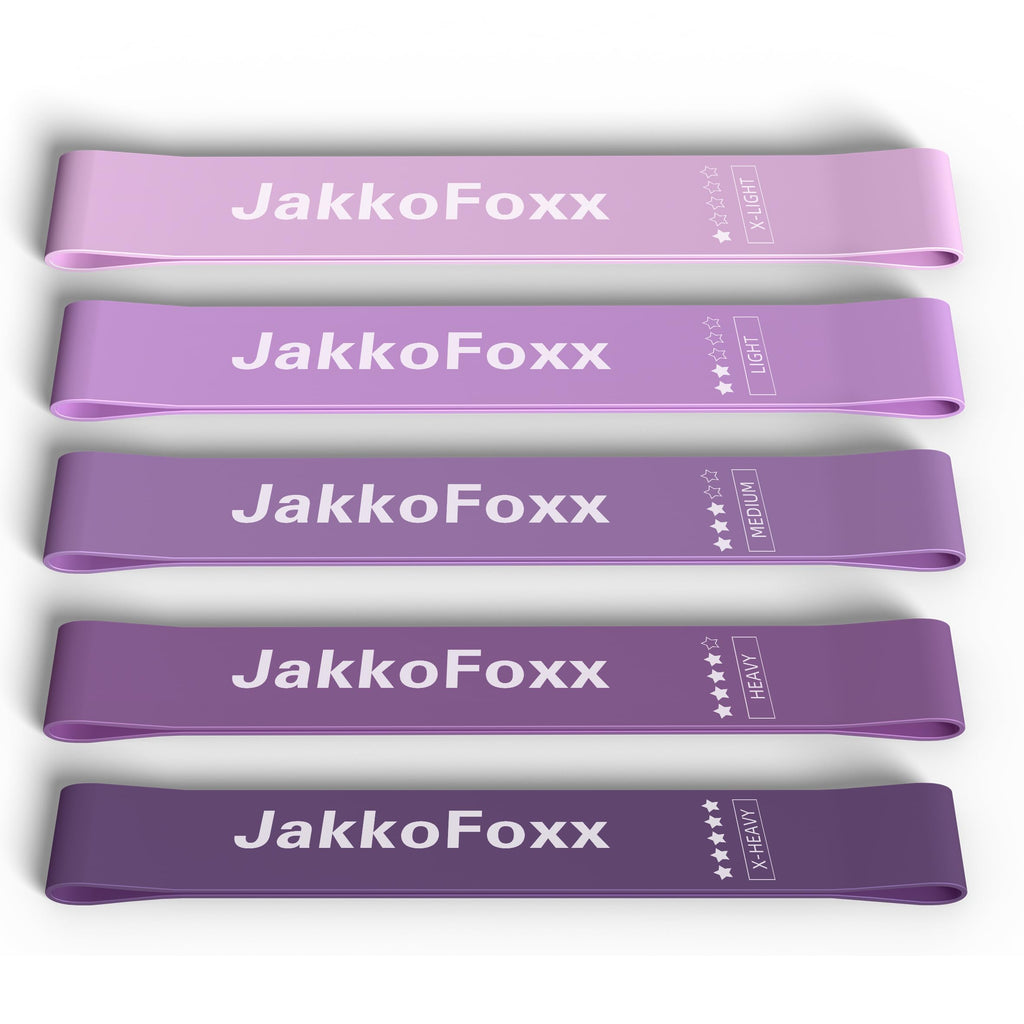 Resistance Loop Exercise Bands, Resistance Bands Exercise Bands for Home Fitness, Stretching, Strength Training, Physical Therapy,Elastic Workout Bands for Women Men Kids, Set of 5