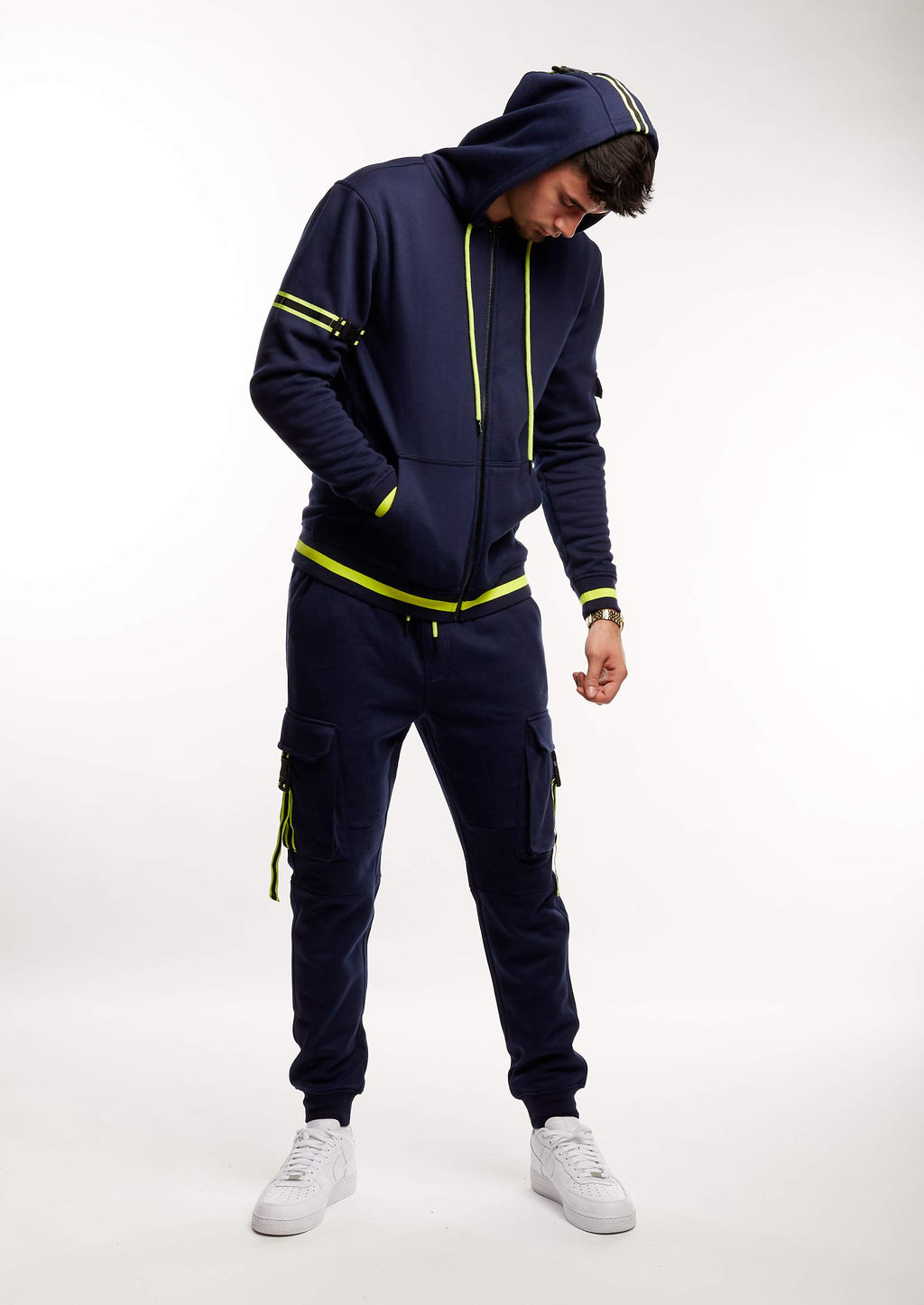 SCREENSHOT Sports Mens Premium TechFleece Fashion Hoodie - Athletic Jogger Fitness Workout Gym Jacket