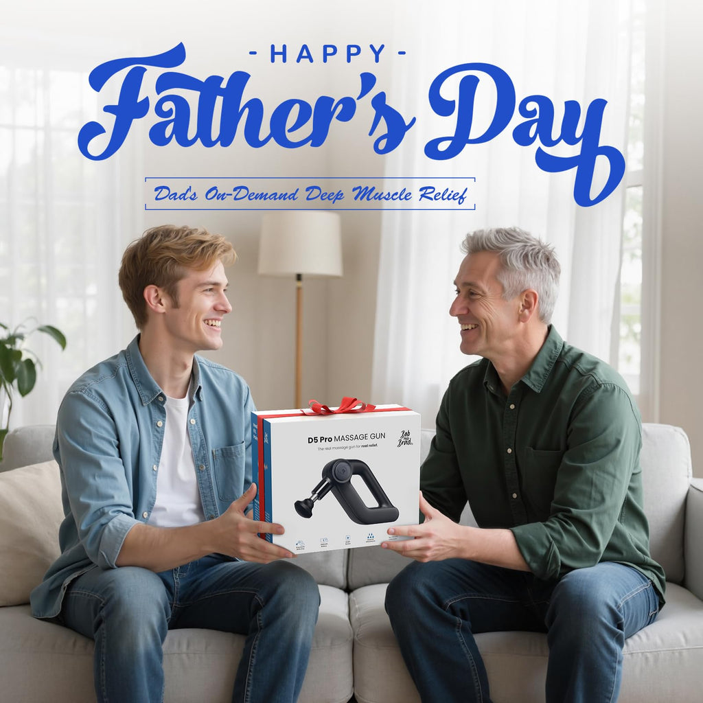 BOB AND BRAD D5 Pro Plus Massage Gun with Heat, FSA Eligible/HSA Eligible, 13mm Amplitude Deep Tissue Percussion Massage Gun with Max Power for Muscle Therapy, Professional Muscle Massager, Ideal Gift