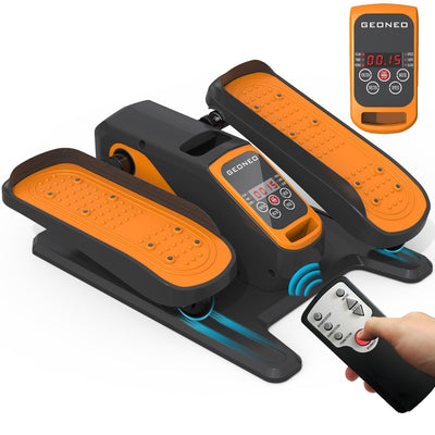 Under Desk Elliptical Machine, Electric Elliptical Exerciser for Senior, Quiet & Small Electric Seated Pedal Exerciser for Home with Display Monitor, Remote Control & 12 Adjustable Speeds