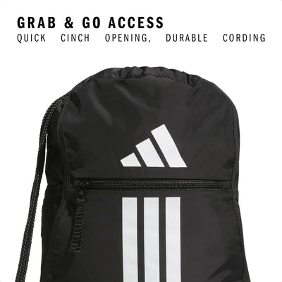 adidas Alliance Sackpack – Drawstring Backpack Small Bag for Men and Women