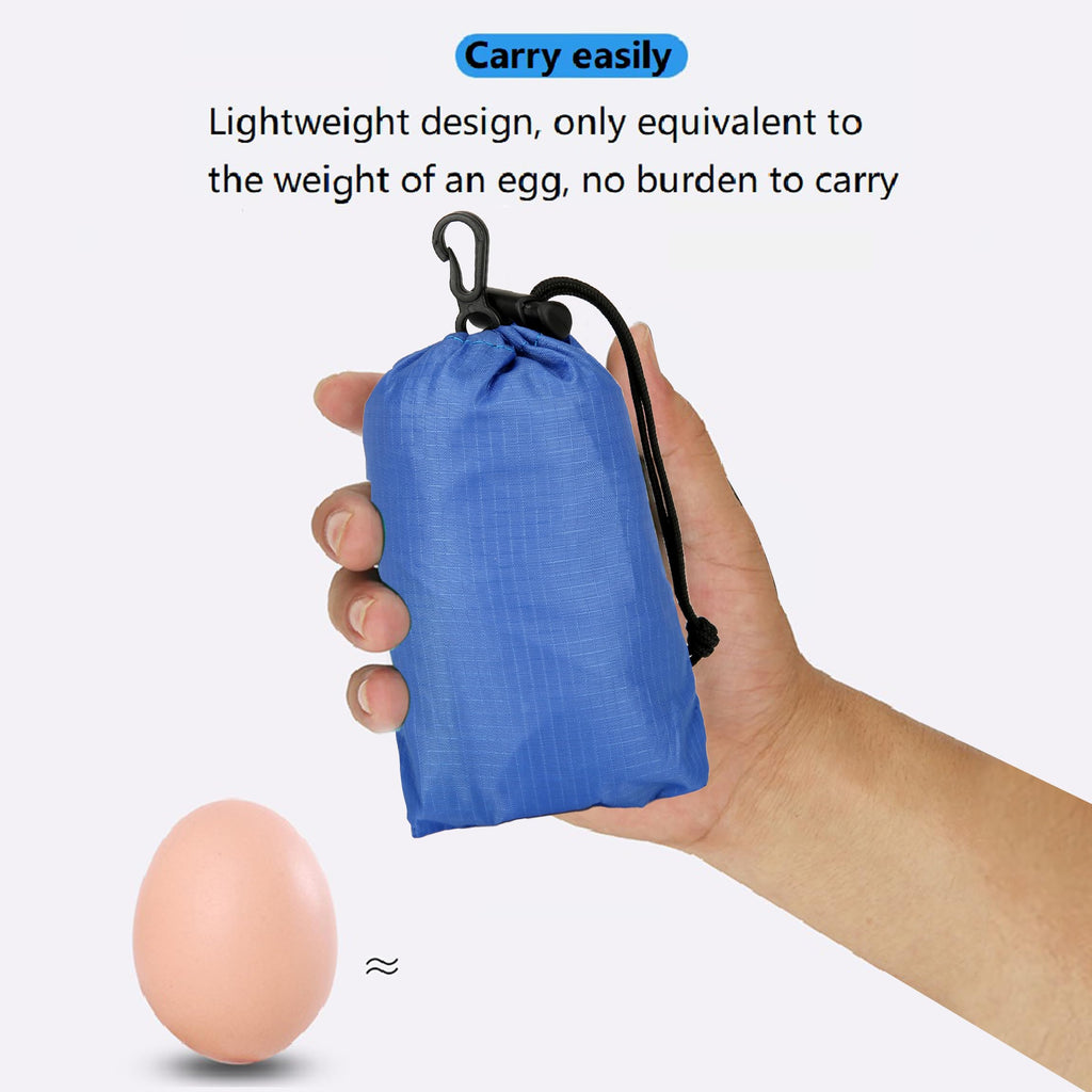 16L Lightweight Foldable Hiking-Backpack Small Packable-Daypack For Travel,Ultralight Water-Resistant Gym Bag Men Women Easy Carry-on (Royal Blue)