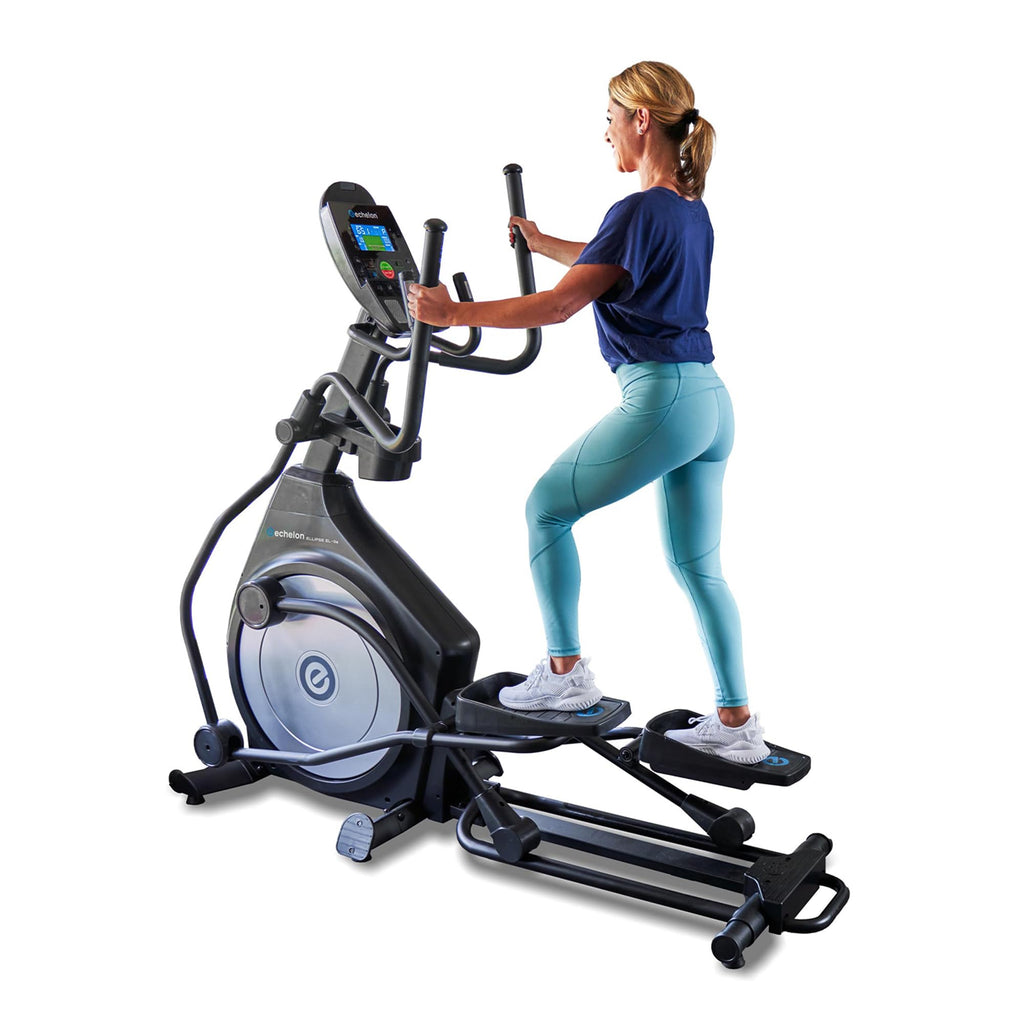 Echelon Ellipse Series – Light Commercial-Grade Ellipticals for Full-Body, Low-Impact Cardio with 32 Resistance Levels, 15 Incline Levels, 20” Stride, and 325 LB Weight Capacity