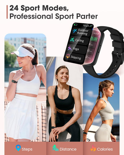 Fitness Watches for Women, Fitness Tracker with Heart Rate/SpO2 Monitor, Smart Watches for Women with Sleep/Step Tracker, 20+ Sport Modes Activity Tracker, Android Smart Watch for Phones