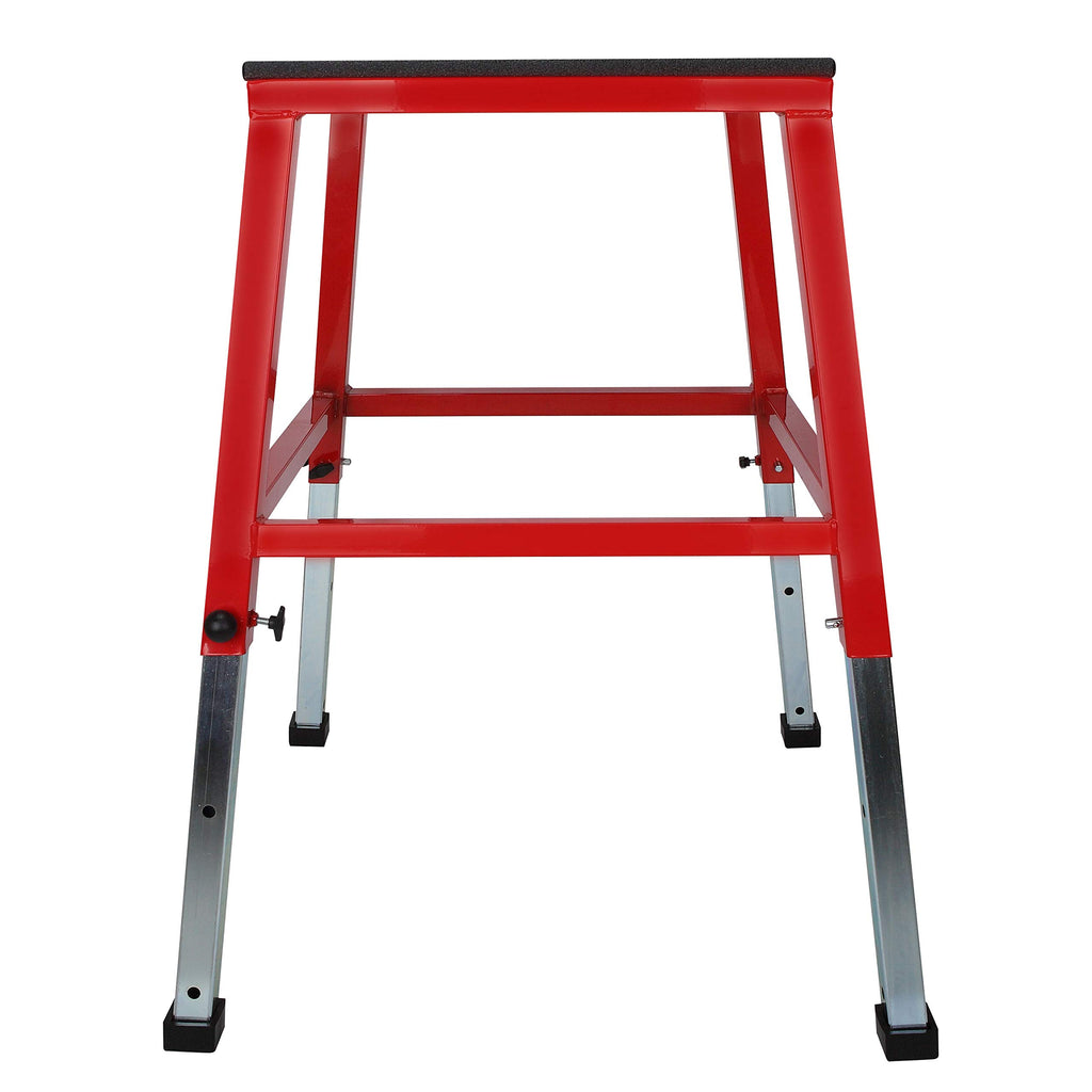 JFIT Plyometric Boxes - Made in Taiwan NO Assembly Required Single - Height Box Set and Adjustable Box Options Plyometric Platform and Jumping Agility Box for Training Conditioning Strength Training