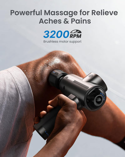 RENPHO Active Thermacool 2 Massage Gun with Heat and Cold Therapy, Christmas Gifts, [2025 Upgraded] Professional Deep Tissue Handheld Massager, Percussion Body Muscle Masajeador for Men Women Athletes